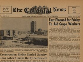 Front page of a Colonial News paper from 1966