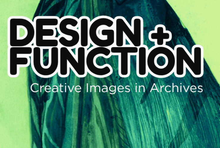 Exhibit poster with exhibit title