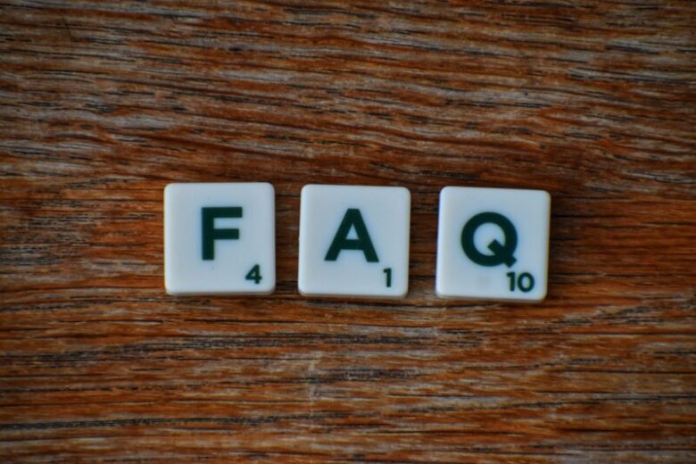 FAQ Scrabble tiles