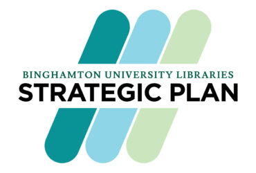 Strategic Plan logo, with 3 complementary colors representing the 3 goals of the plan