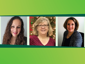 profile pictures of the 3 new hires: Allison Gilli, Kathy Hart and Jeanne Ball