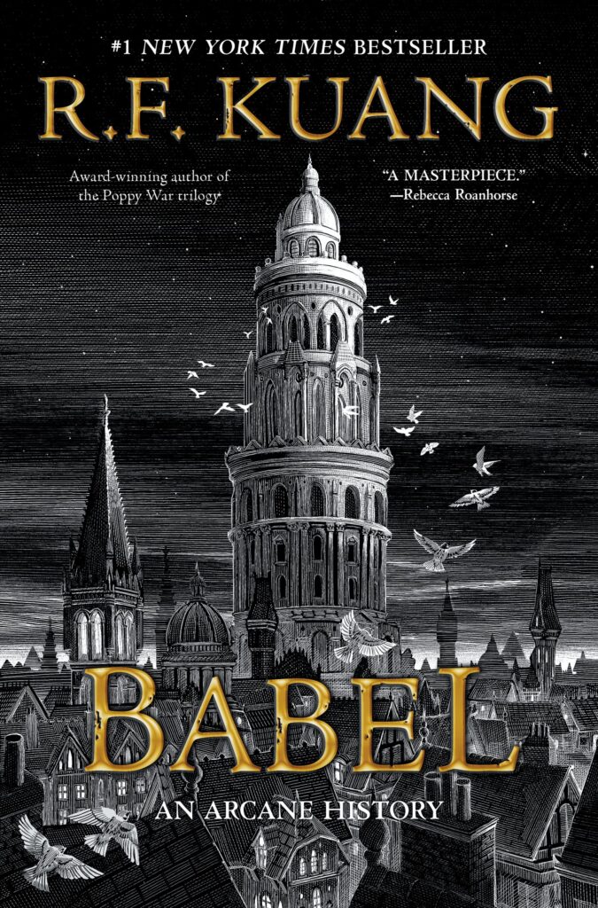 book cover for Babel by R.F. Kuang