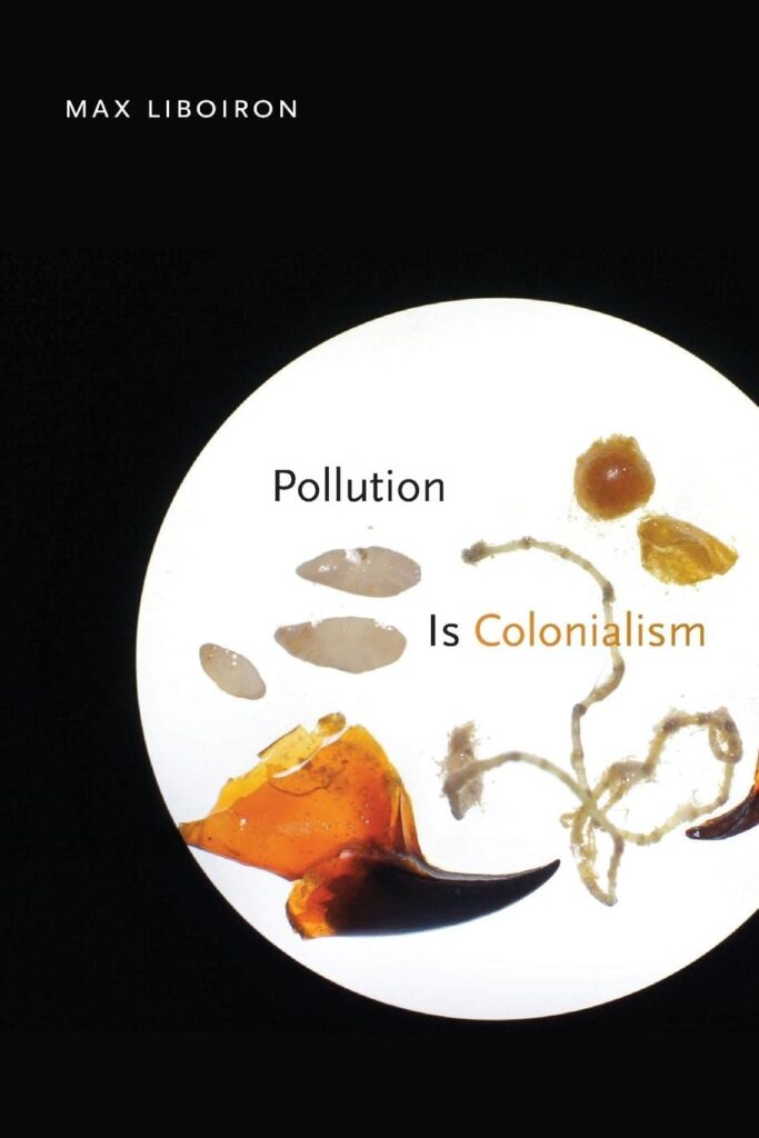 cover for the book Pollution is colonialism