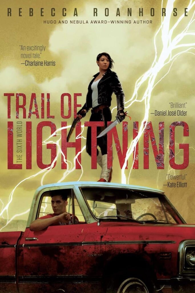 Cover of the book Trail of Lightning by Rebecca Roanhorse