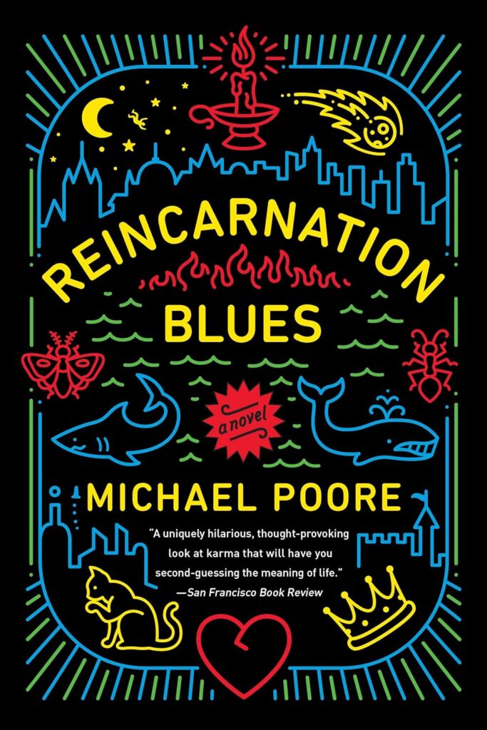 Cover of the book Reincarnation Blues by Michael Poore