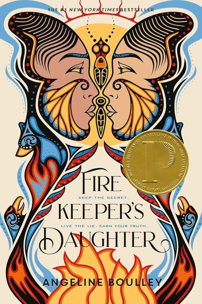 cover for the book Firekeeper's daughter by Angeline Boulley