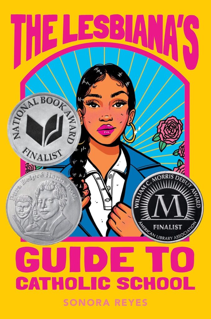 cover for the book The Lesbiana's Guide to Catholic School by Sonido Reyes